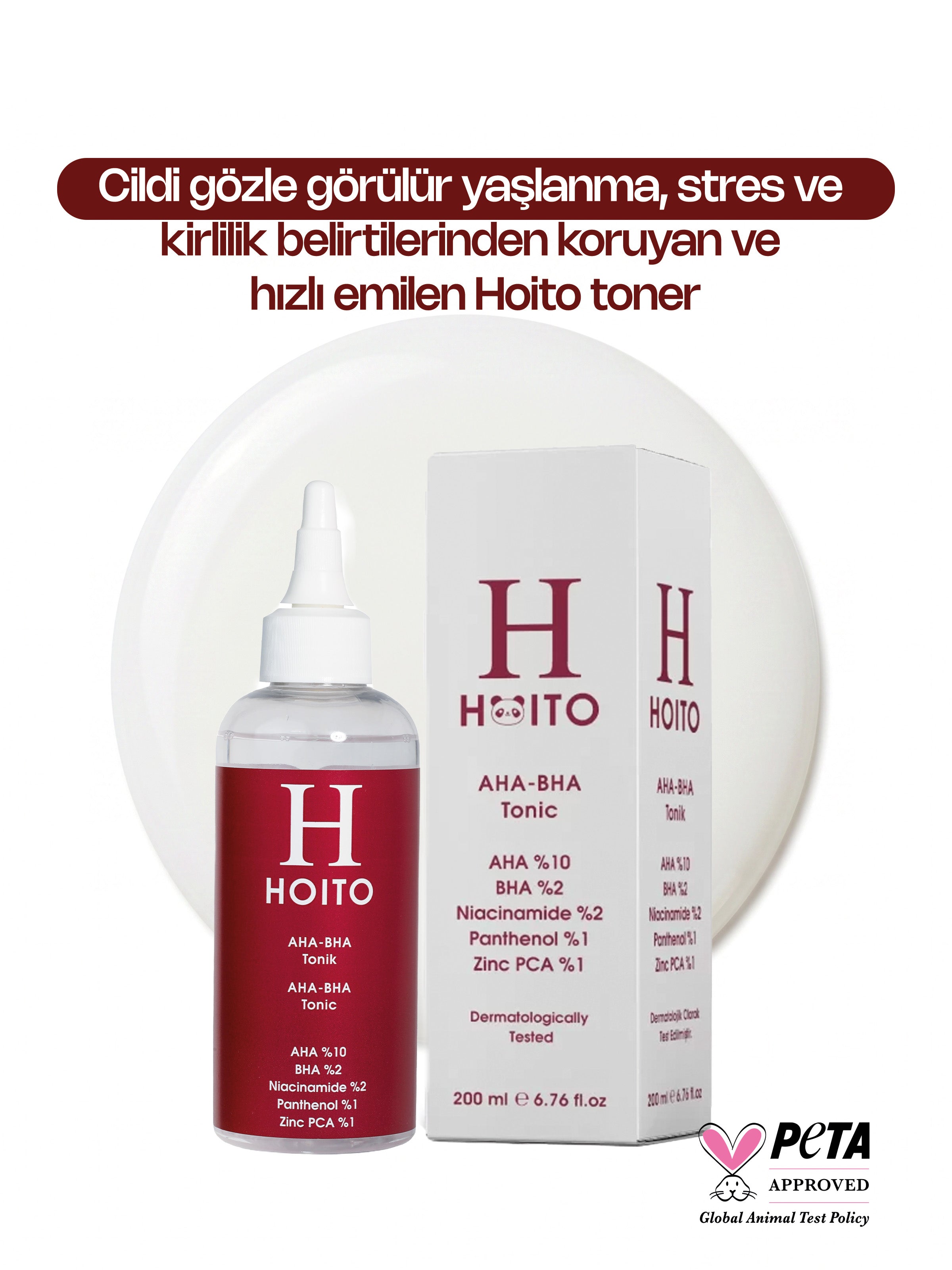 AHA BHA Tonik 200ml