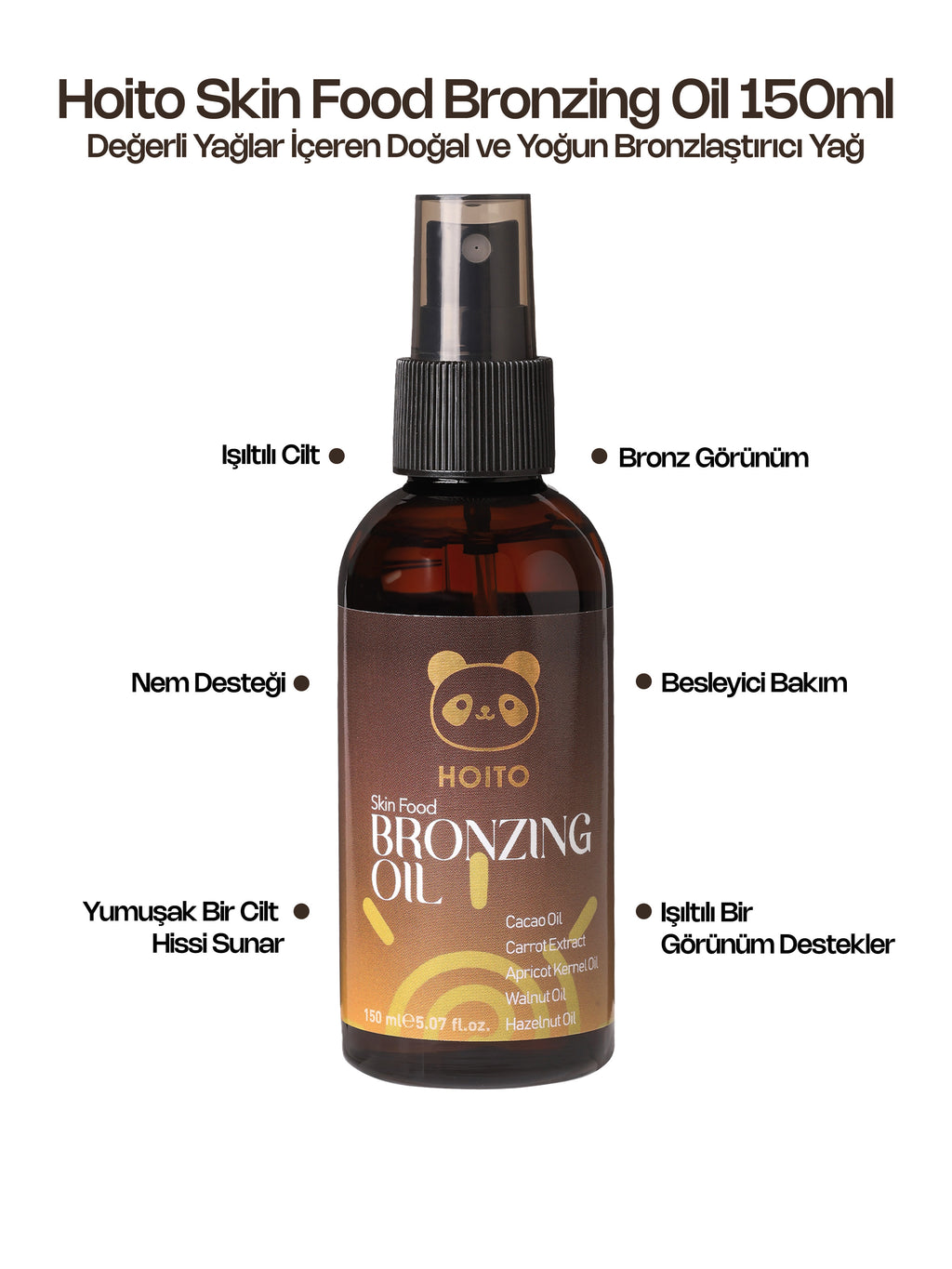 Hoito Bronzlaştırıcı Yağ