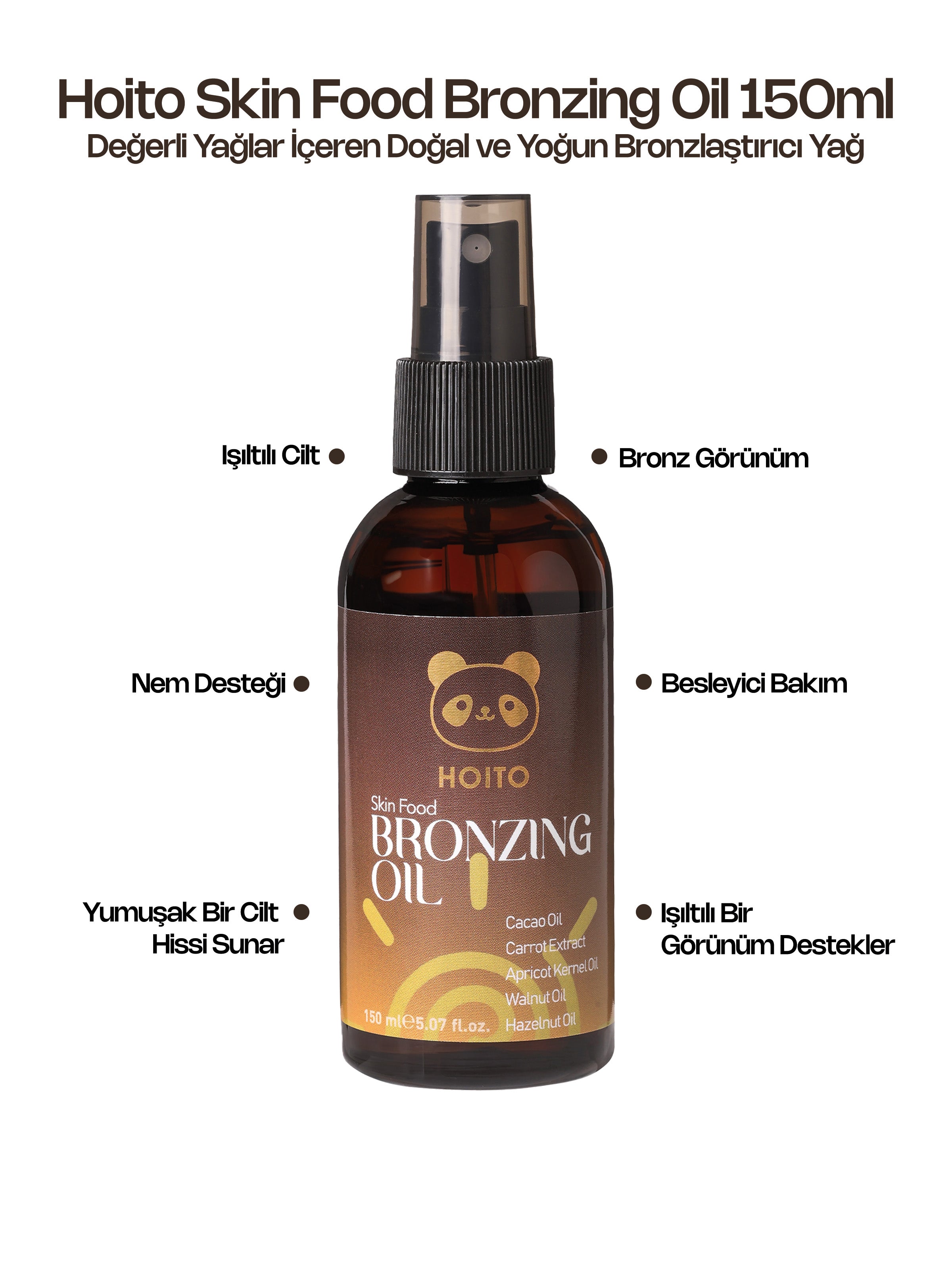 Hoito Bronzlaştırıcı Yağ