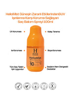 HelioMist Güneşin Zararlı Etkilerinden&UV Işınlarına Karşı Koruma Sağlayan Saç Bakım Spreyi 100ml