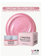 Hoito Sugar Star Lip Balm 15ml - Intensive Moisturizing and Repairing Lip Balm