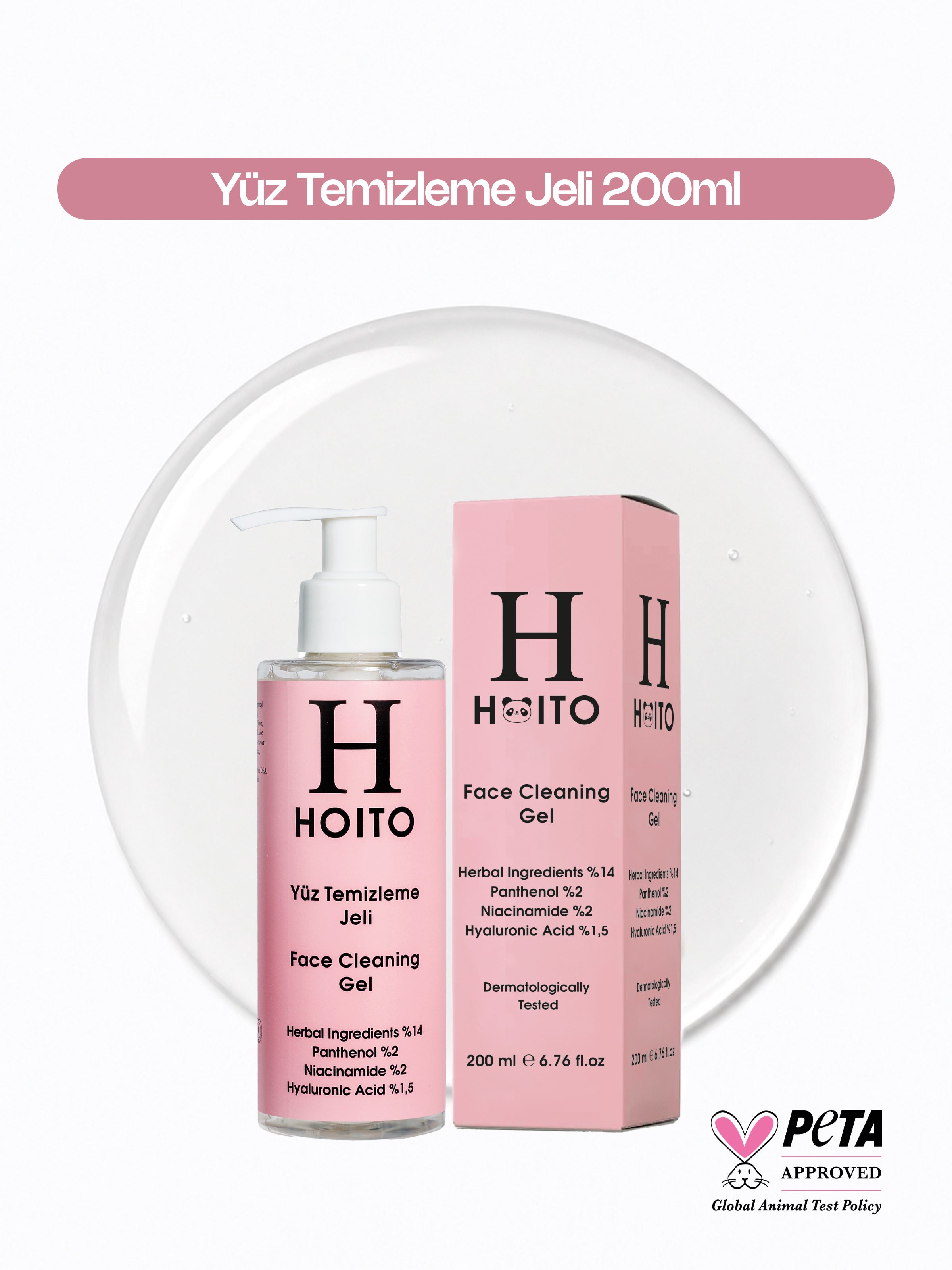 Yüz Temizleme Jeli 200ml