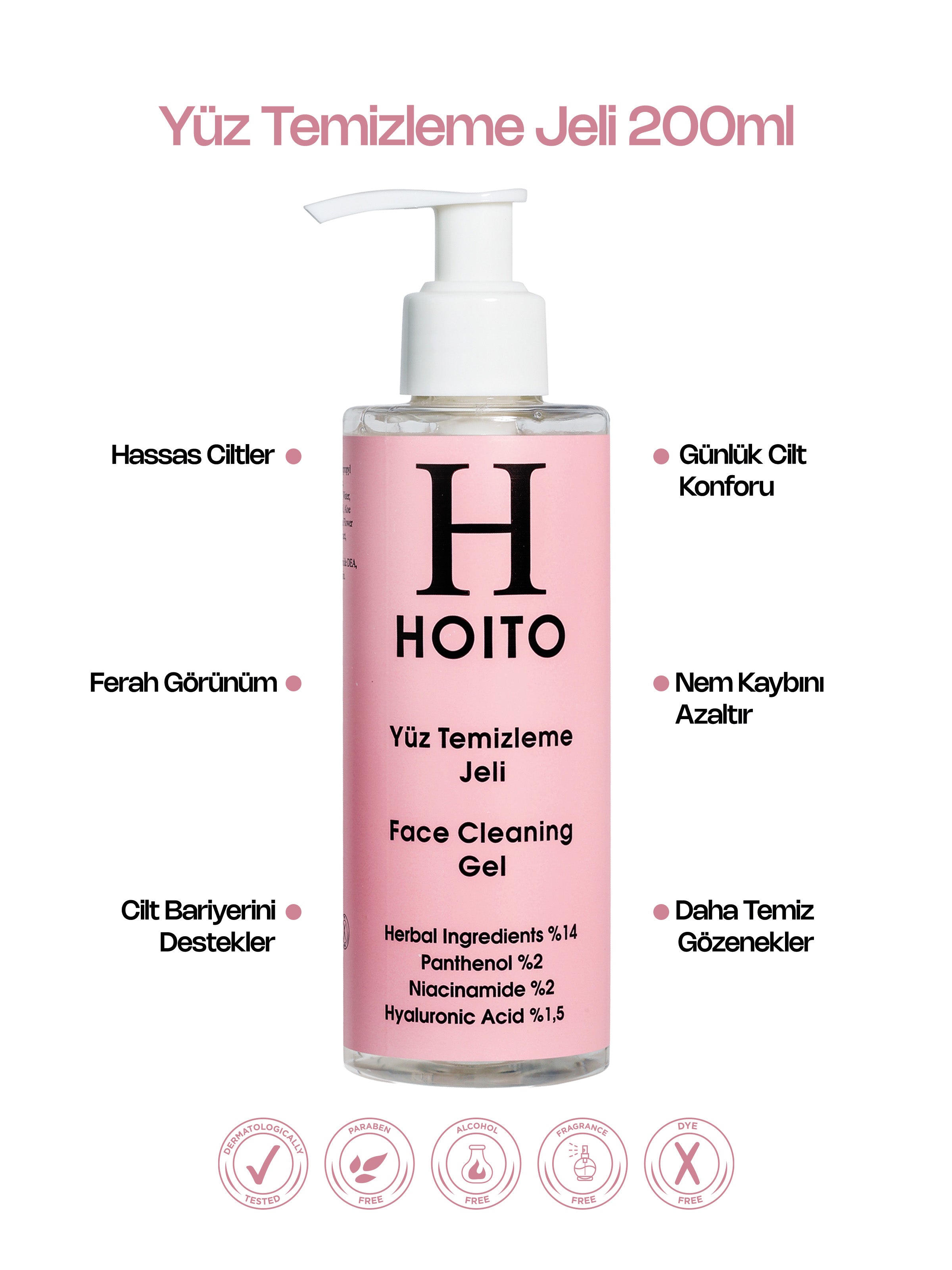 Yüz Temizleme Jeli 200ml