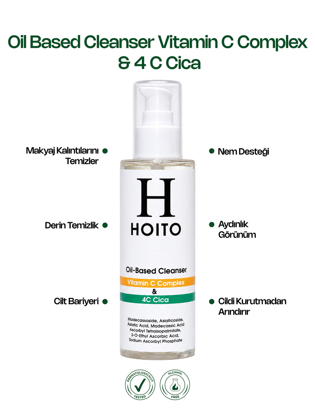 Oil Based Cleanser Vitamin C Complex & 4 C Cica
