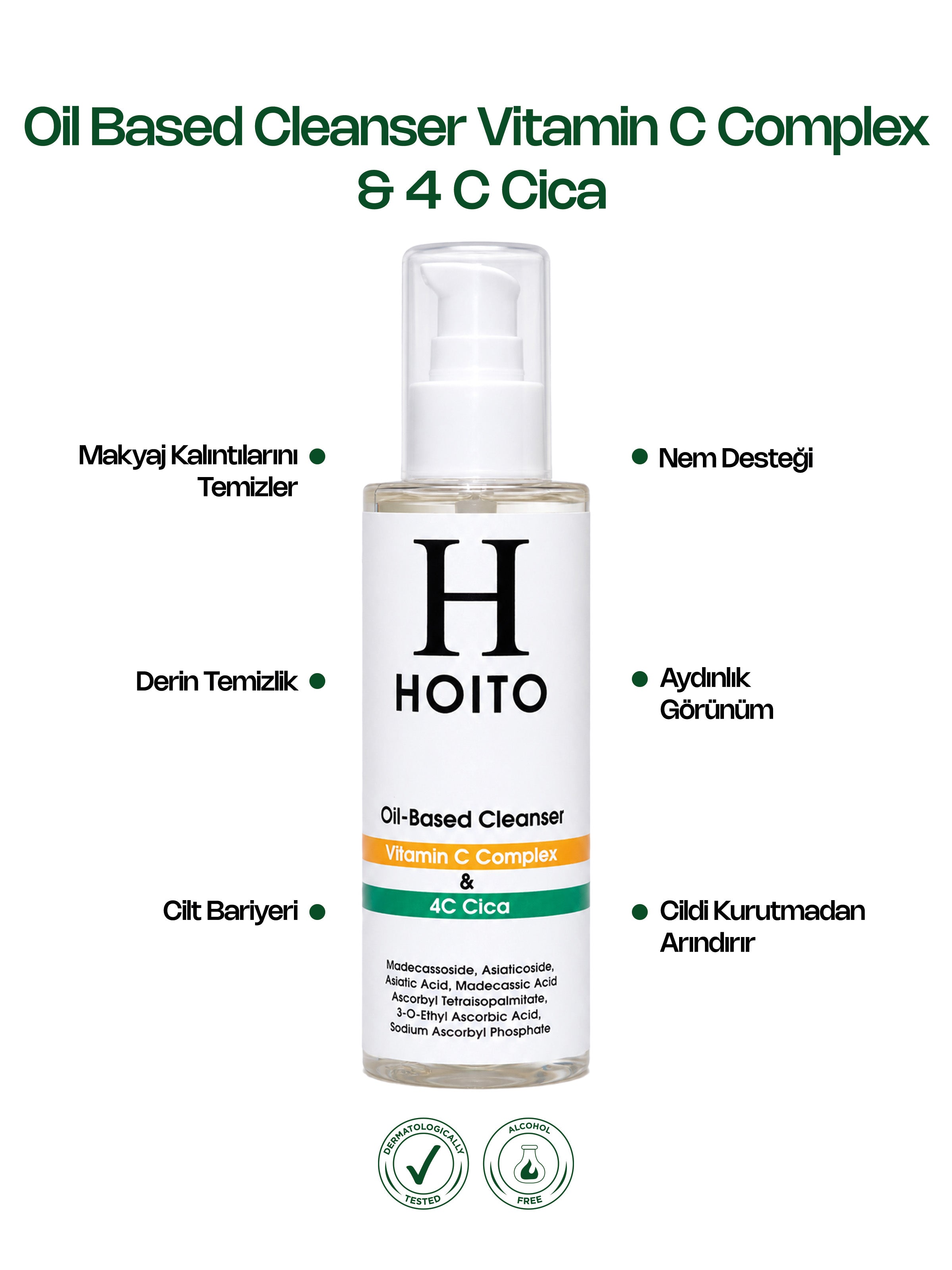 Oil Based Cleanser Vitamin C Complex & 4 C Cica