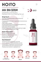 Cilt Yenileyici & Cam Cilt Görünümü Destekleyici Cilt Bakım Rutini: Yüz Temizleme Jeli (200 ml) + AHA BHA Tonik (200 ml) + AHA BHA Serum (30 ml) + Hyalüronik Asit Serum (30 ml)