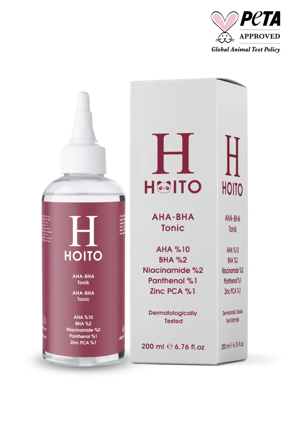 Cilt Yenileyici & Cam Cilt Görünümü Destekleyici Cilt Bakım Rutini: Yüz Temizleme Jeli (200 ml) + AHA BHA Tonik (200 ml) + AHA BHA Serum (30 ml) + Hyalüronik Asit Serum (30 ml)