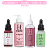 Cilt Yenileyici & Cam Cilt Görünümü Destekleyici Cilt Bakım Rutini: Yüz Temizleme Jeli (200 ml) + AHA BHA Tonik (200 ml) + AHA BHA Serum (30 ml) + Hyalüronik Asit Serum (30 ml)