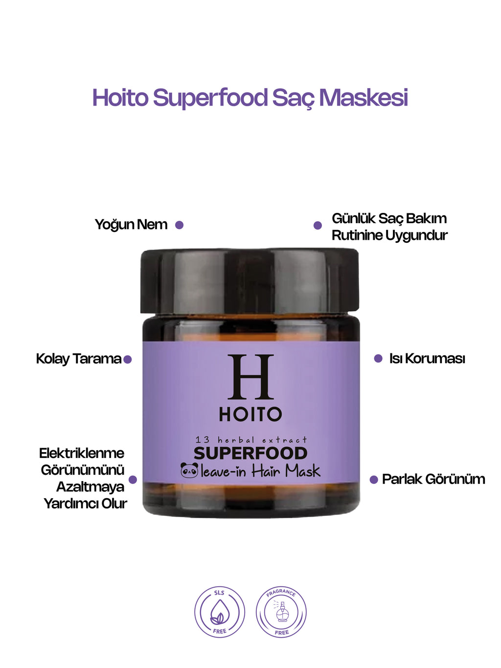 Hoito Superfood Saç Maskesi