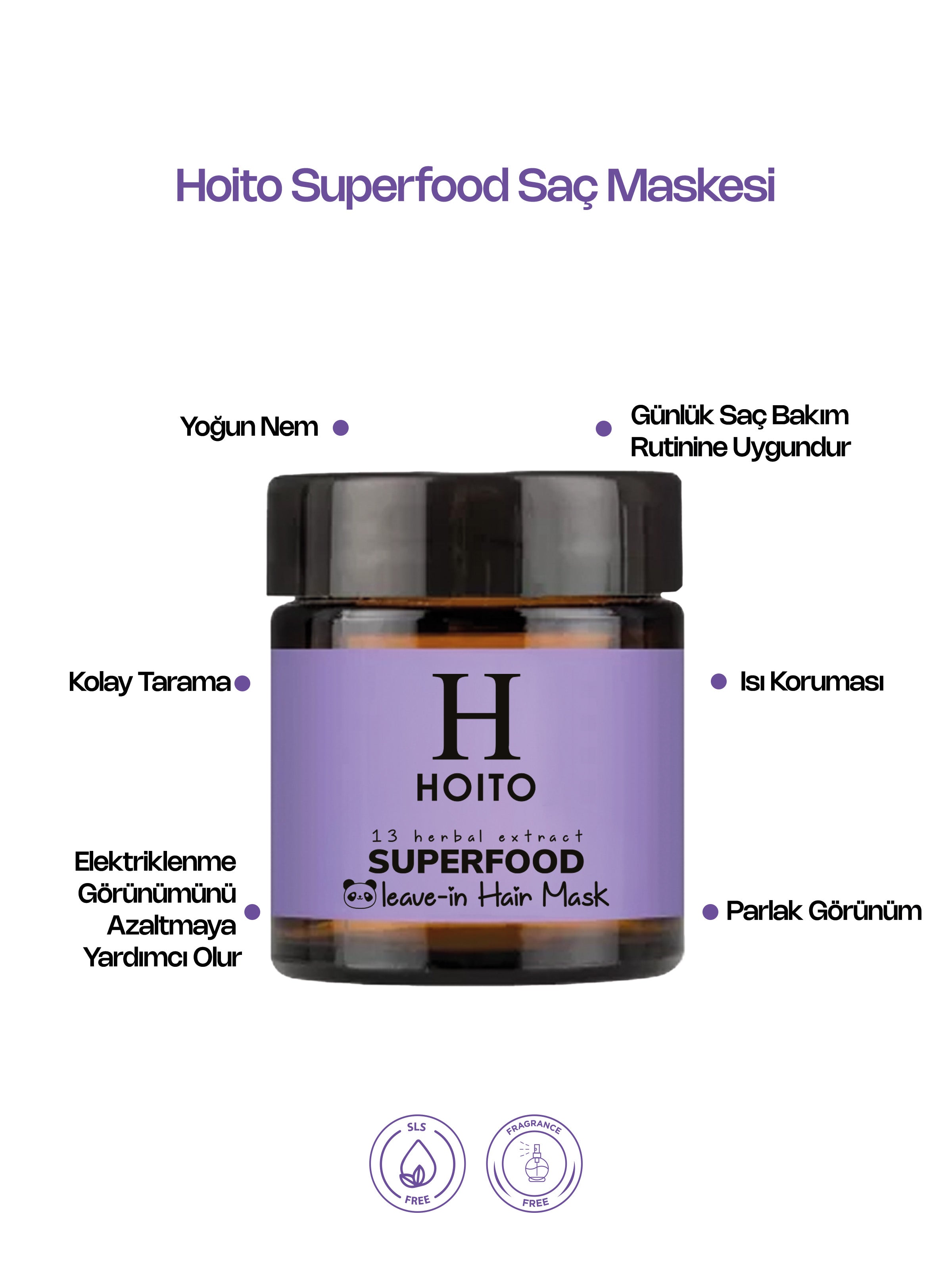 Hoito Superfood Saç Maskesi