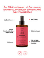 Saç Dökülmesi Karşıtı, Hızlı Saç Uzatma, Karanfil Suyu&Posbiyotik Saç&Saç Derisi Bakım Toniği 200ml