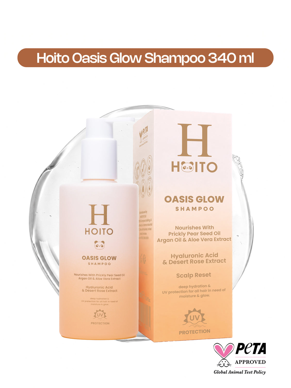 Oasis Glow Shampoo – Yoğun Nem & Işıltı Şampuanı 340 ml