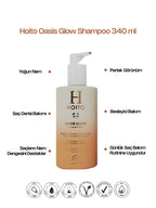 Oasis Glow Shampoo – Yoğun Nem & Işıltı Şampuanı 340 ml