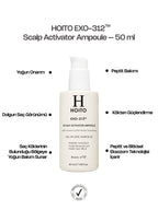 HOITO EXO-312™ Scalp Activator Ampoule – Peptit, Eksozom & DNA Teknolojili Saç Derisi Bakım Ampulü 50 ml