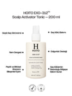 HOITO EXO-312™ Scalp Activator Tonic – Peptit, Eksozom & DNA Teknolojili Saç Derisi Toniği 200 ml
