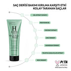 Yoğun Nemlendirme ve Parlaklık Hızlı Uzama Tuz SLS Sles İçermeyen Saç Bakım Şampuanı 250ml