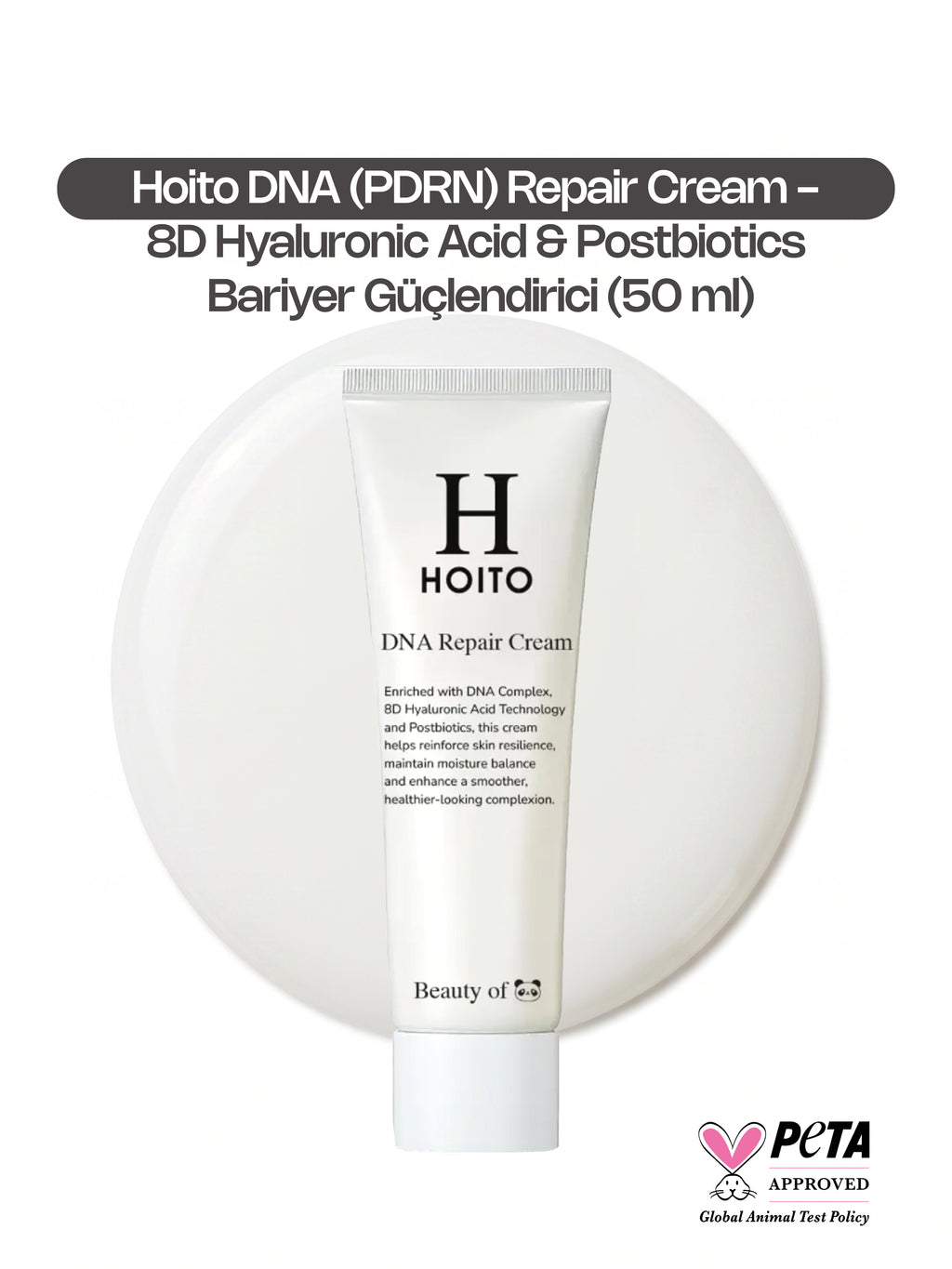 DNA (PDRN) Repair Cream - 8D Hyaluronic Acid & Postbiotics Bariyer Güçlendirici (50 ml)