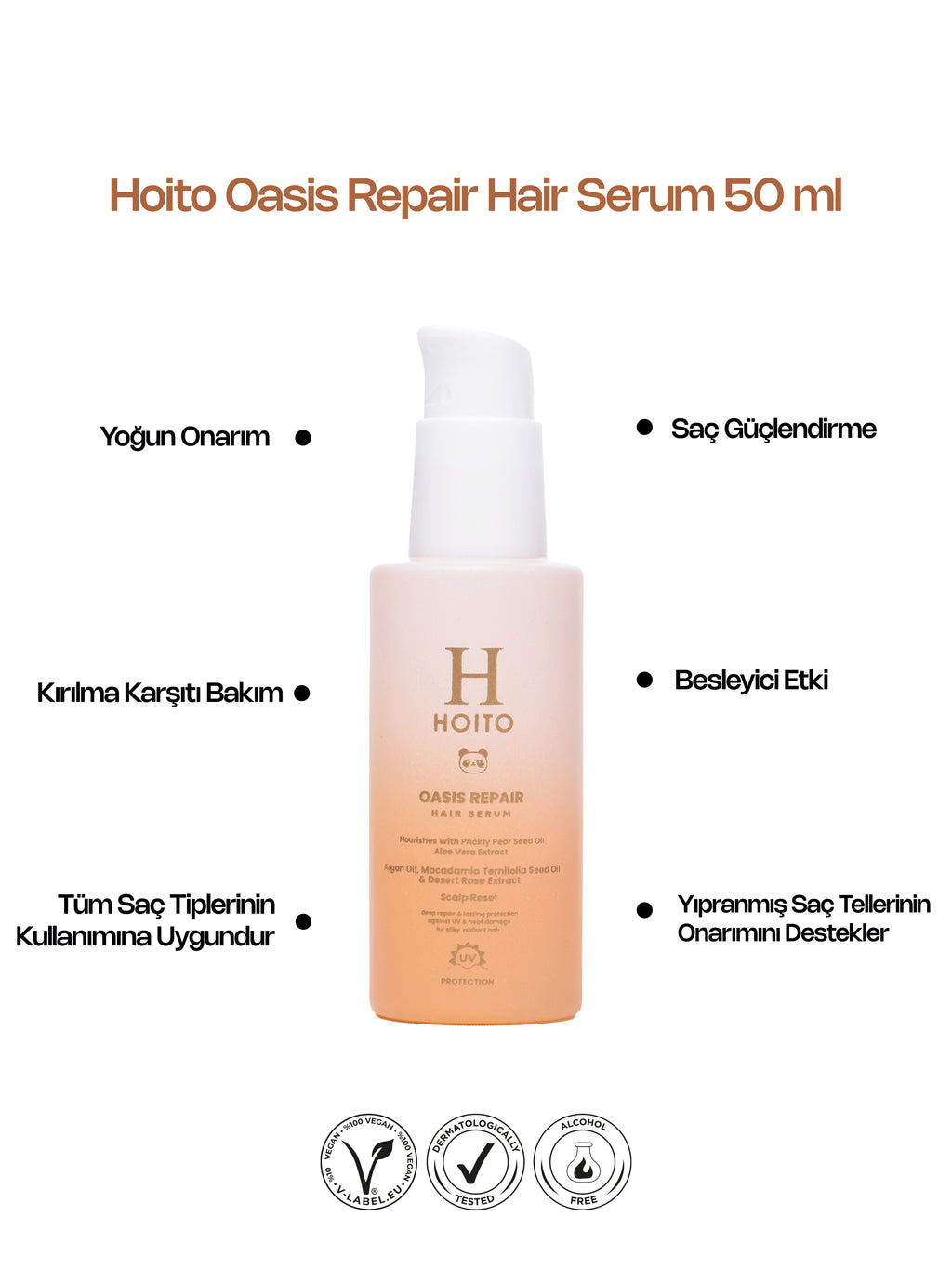 Oasis Repair Hair Serum – Besleyici & Onarıcı Saç Serumu 50 ml