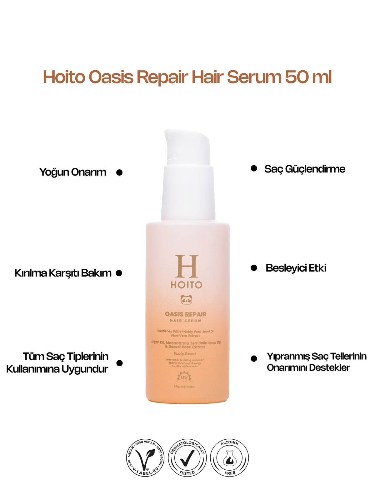 Oasis Repair Hair Serum – Besleyici & Onarıcı Saç Serumu 50 ml