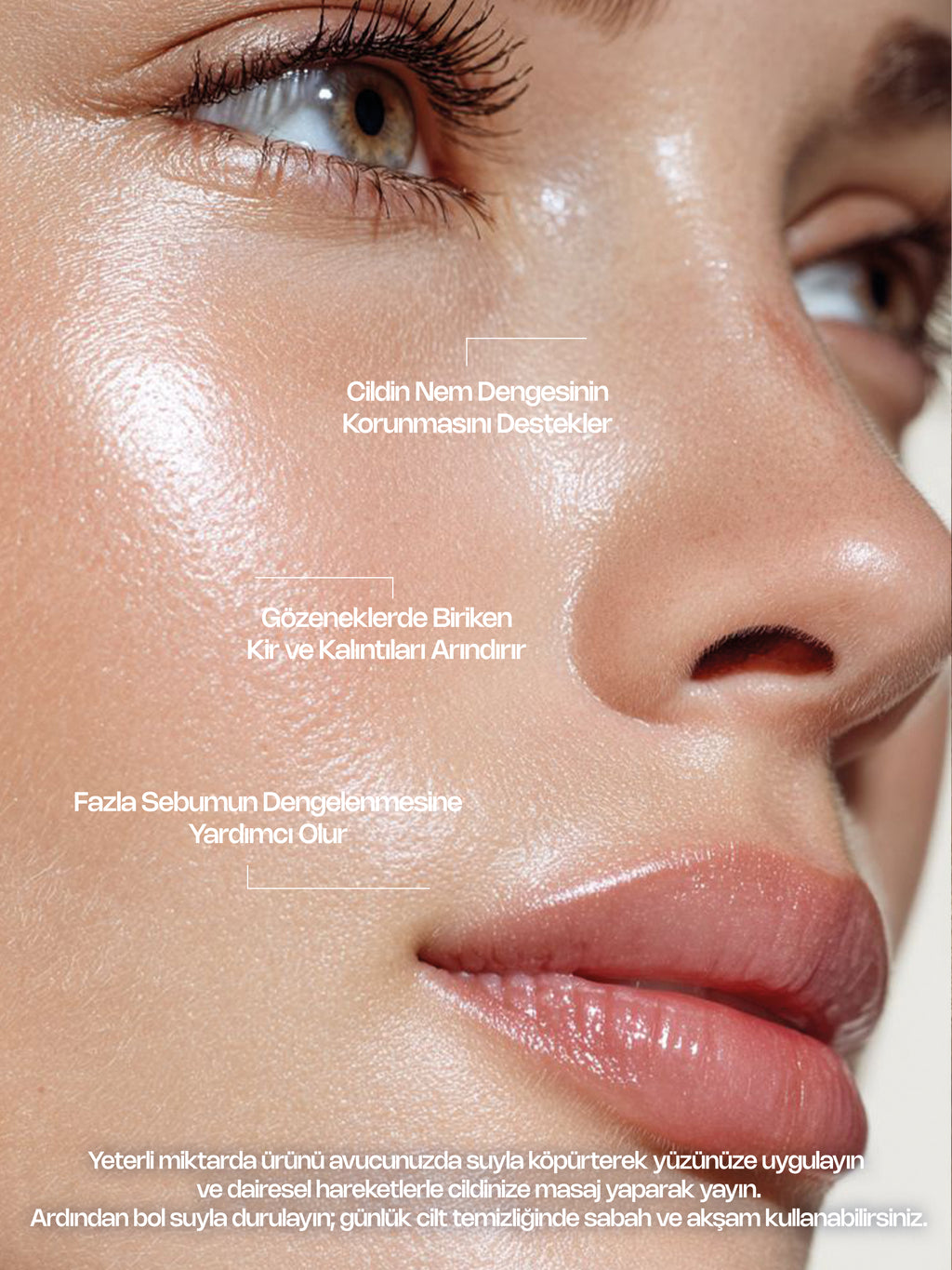 HOITO Oasis Purity Face Cleansing Gel – Hyaluronik Asit, Aloe Vera & Çöl Gülü İçeren Yüz Temizleme Jeli 200 ml