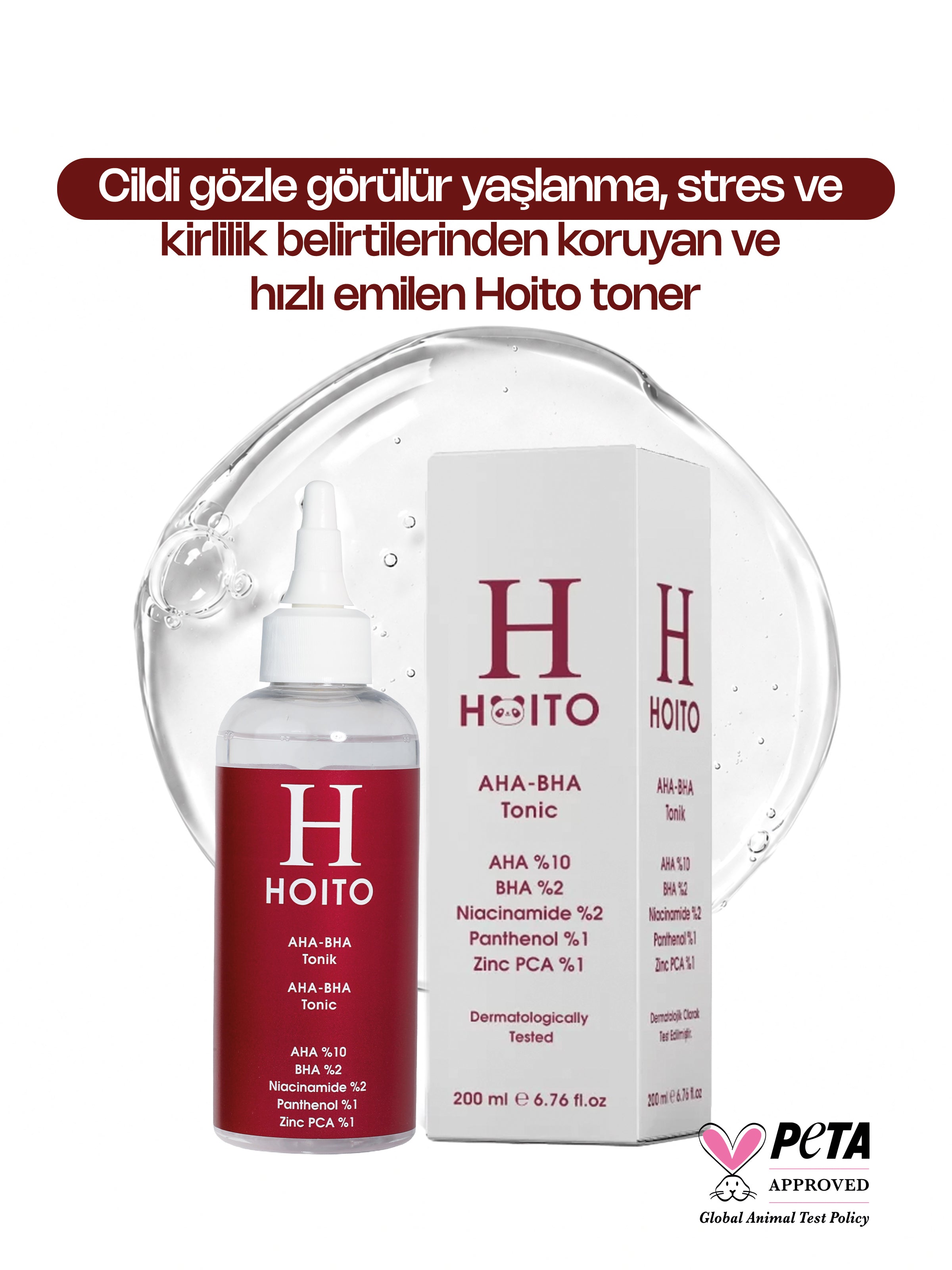 AHA BHA Tonik 200ml