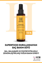 SuperFood Durulanmayan Saç Bakım Sütü Bal&Posbiyotik&Bal Kabağı Yağı 150ml