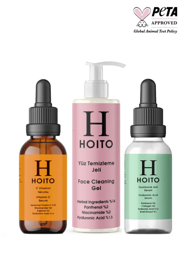 Hoito Jel – Hyalüronik Asit – C Vitamin 3’lü Set