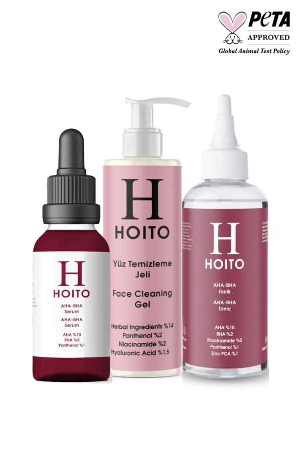 Hoito Jel – Tonik – Serum 3’lü Set